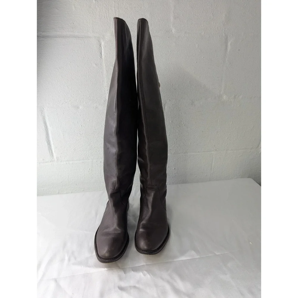 Coach Cheyenne Over the Knee Genuine Leather Riding Boots Women's Size 7.5‎ B